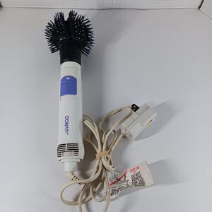 Conair Hot Air Round Combo Styling Brush CD180 Blow Dry Styler Hair Dryer Vtg